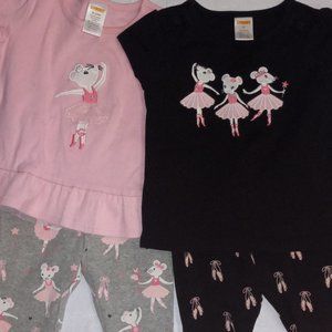 Gymboree Angelina Ballerina Outfits